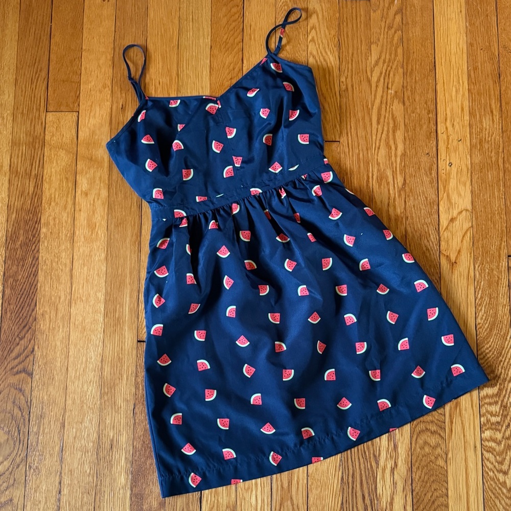JCrew Watermelon Printed Summer Dress 🍉